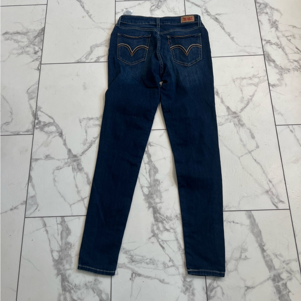 Levi's dark wash Blue Skinny Jeans Premium Denim Fit - Picture 4 of 4